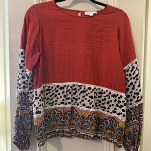 THML Patterned Women's Top